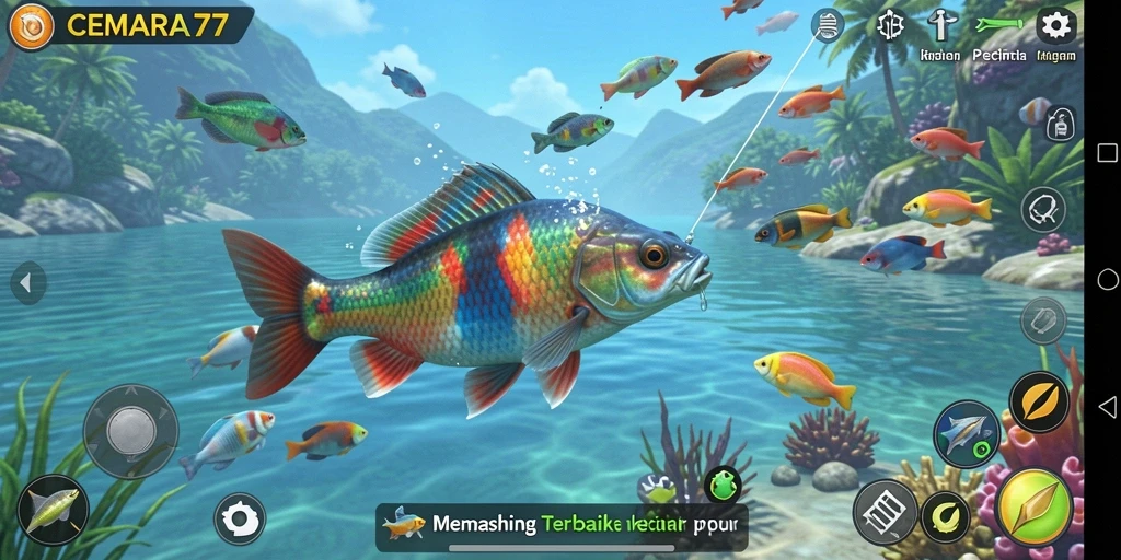 Tangkapan ikan besar dalam permainan CEMARA77 yang mengesankan.