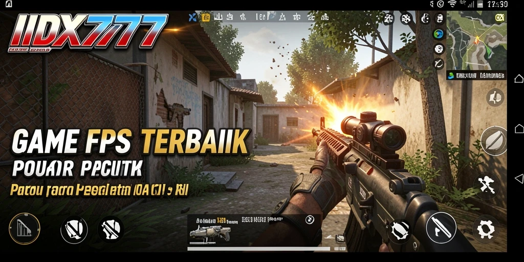 Screenshot gameplay IDX777 menampilkan aksi tembak-menembak yang mendebarkan.