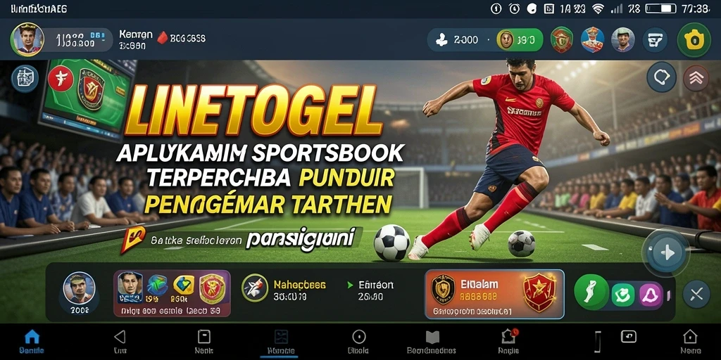 Tampilan gameplay menarik dalam aplikasi Sportsbook LINETOGEL.