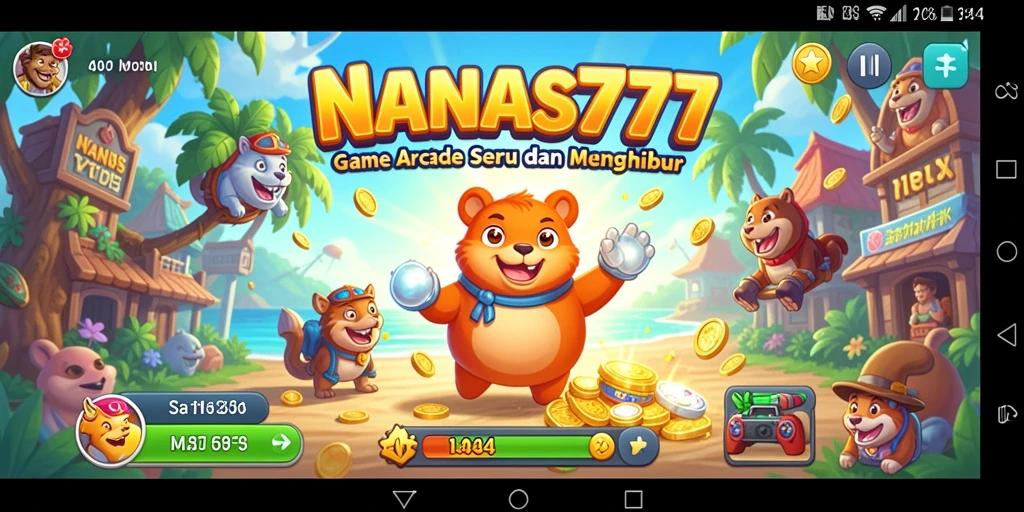 Tampilan gameplay NANAS777 yang seru dan menarik.