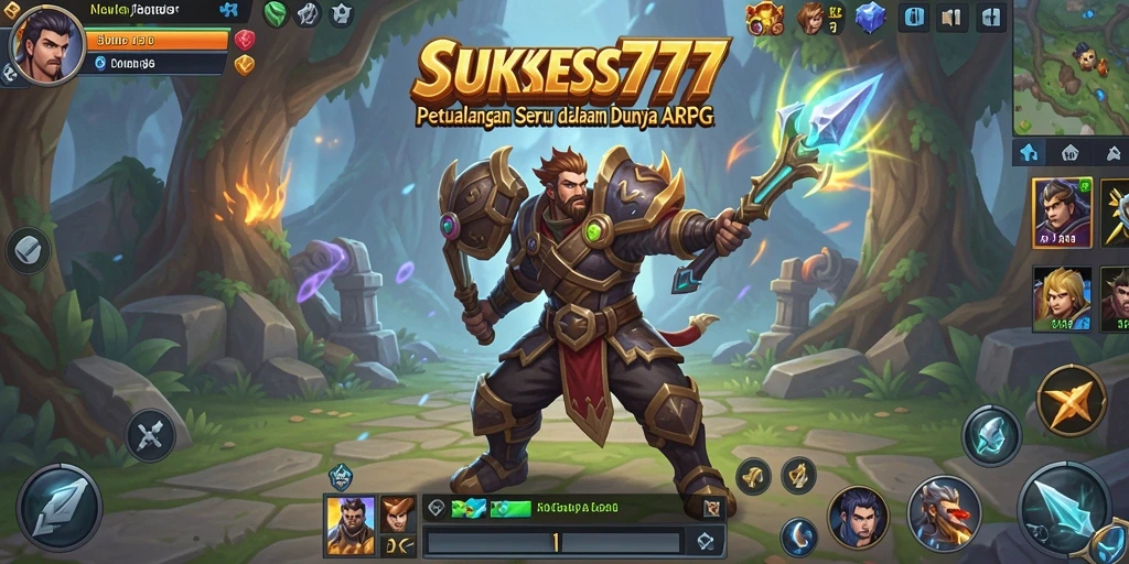 Tampilan gameplay seru dari SUKSES777 dalam dunia ARPG.