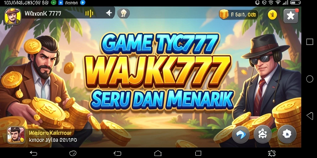 Tangkapan layar gameplay WAJIK777 menampilkan strategi bisnis yang mendebarkan.